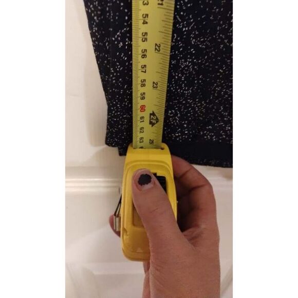 Merona Black speckle print tee - Picture 4 of 5